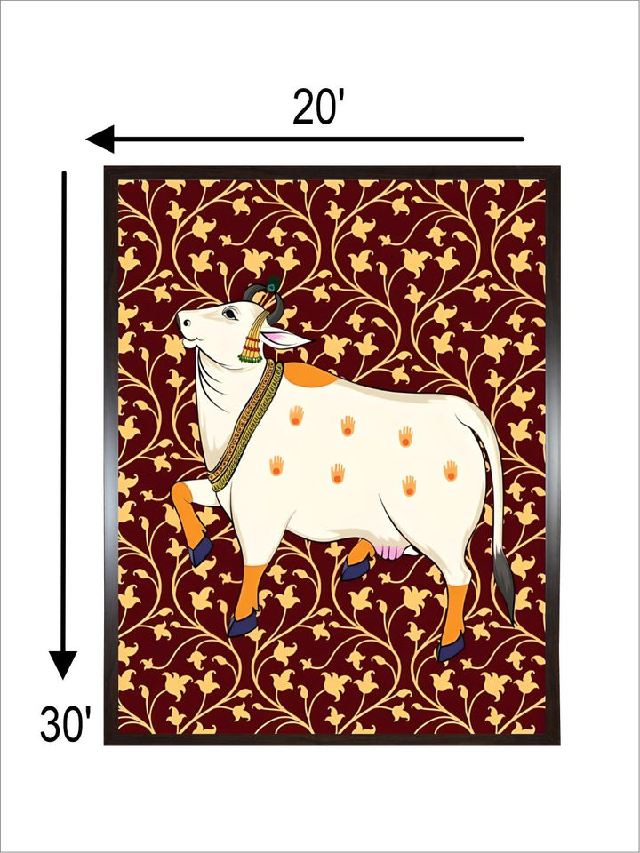 Pichwai Cow painting