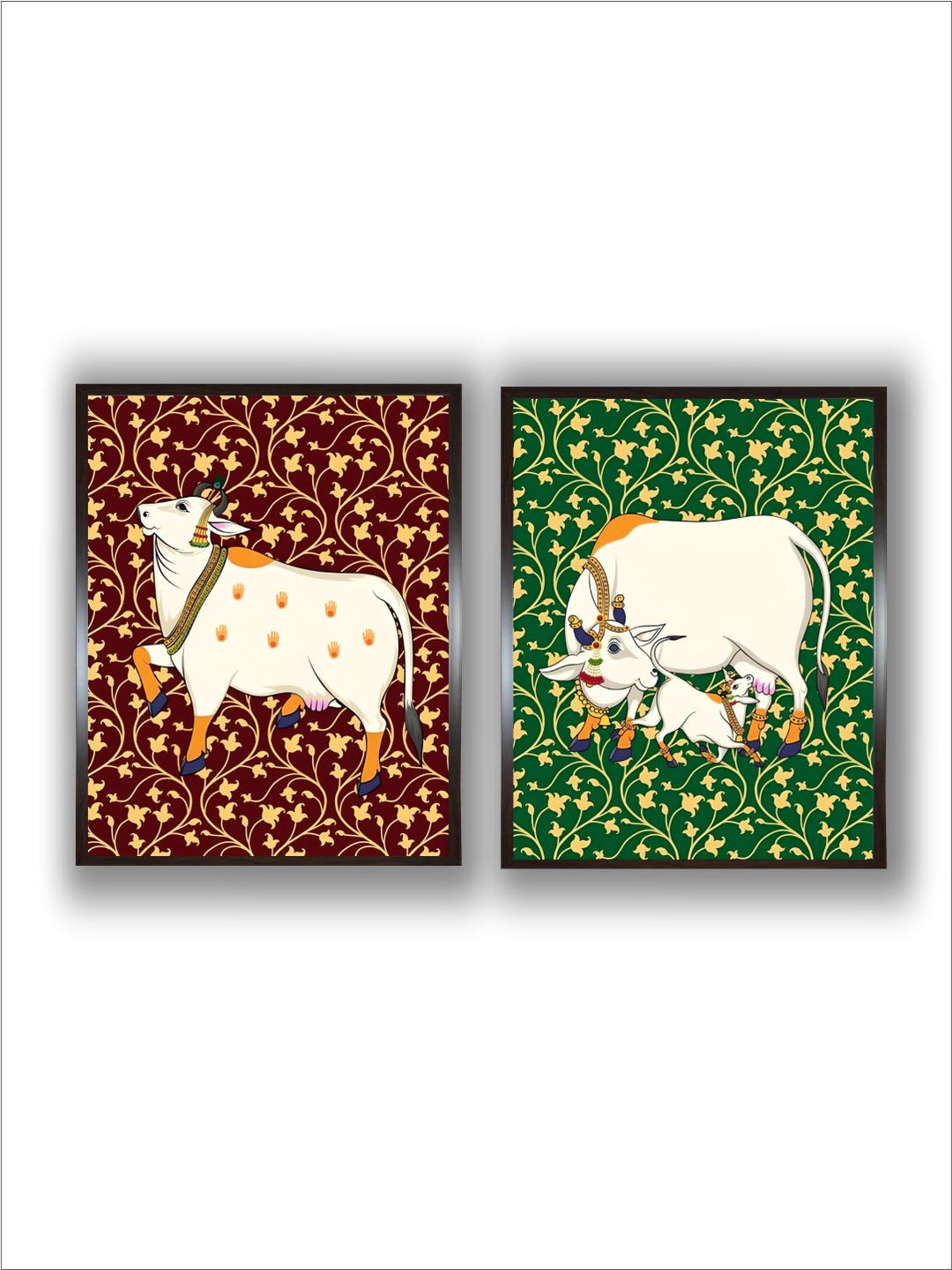 Pichwai Cow set of 2 painting