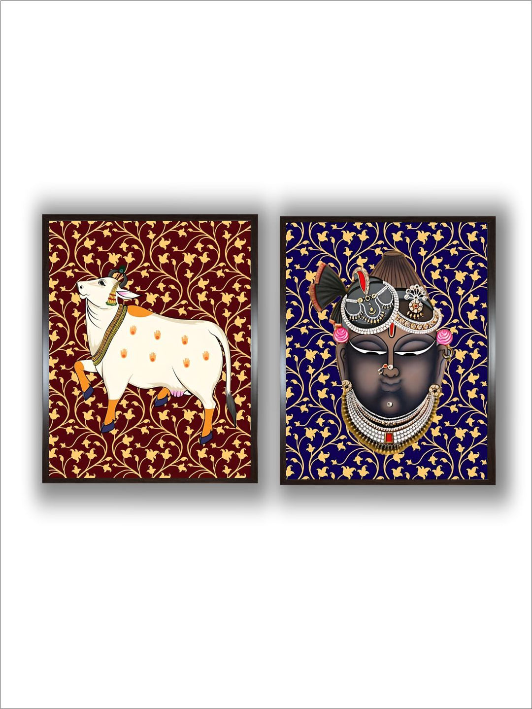 Shrinathji Pichwai Cow set of 2