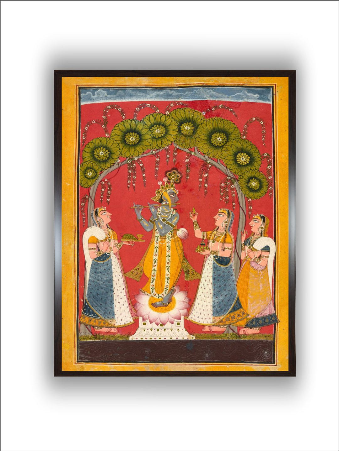 Krishna & Radha, Pichwai Painting