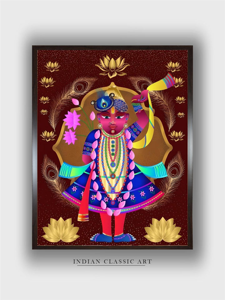 Shreenathji Pichwai, Indian Art