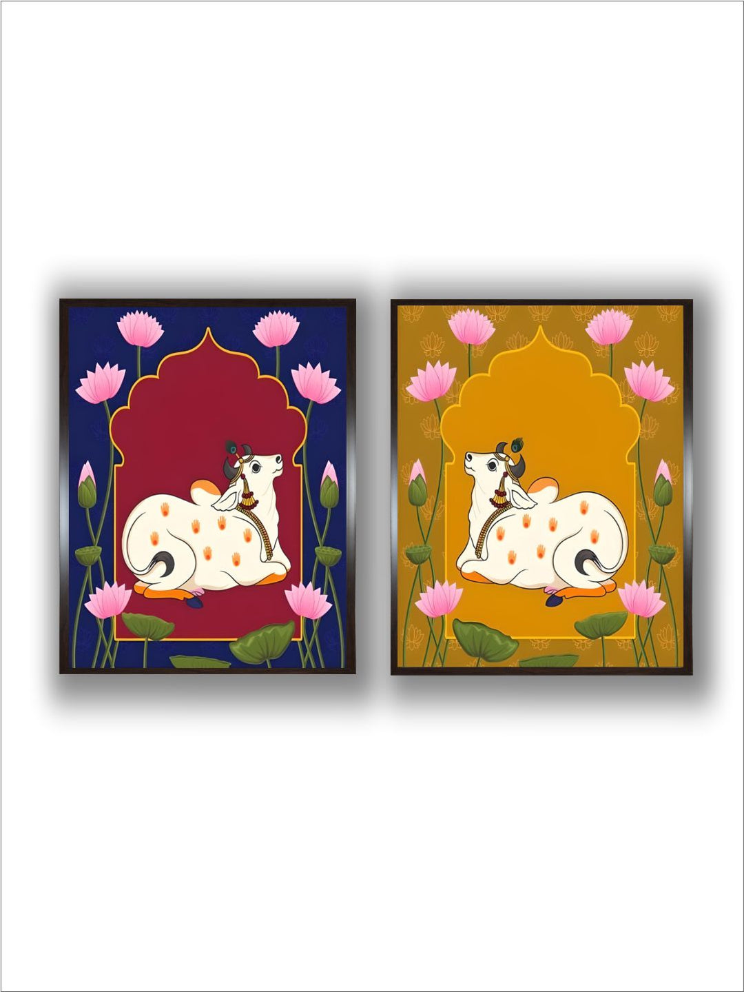 Indian Pichwai 2 cow painting