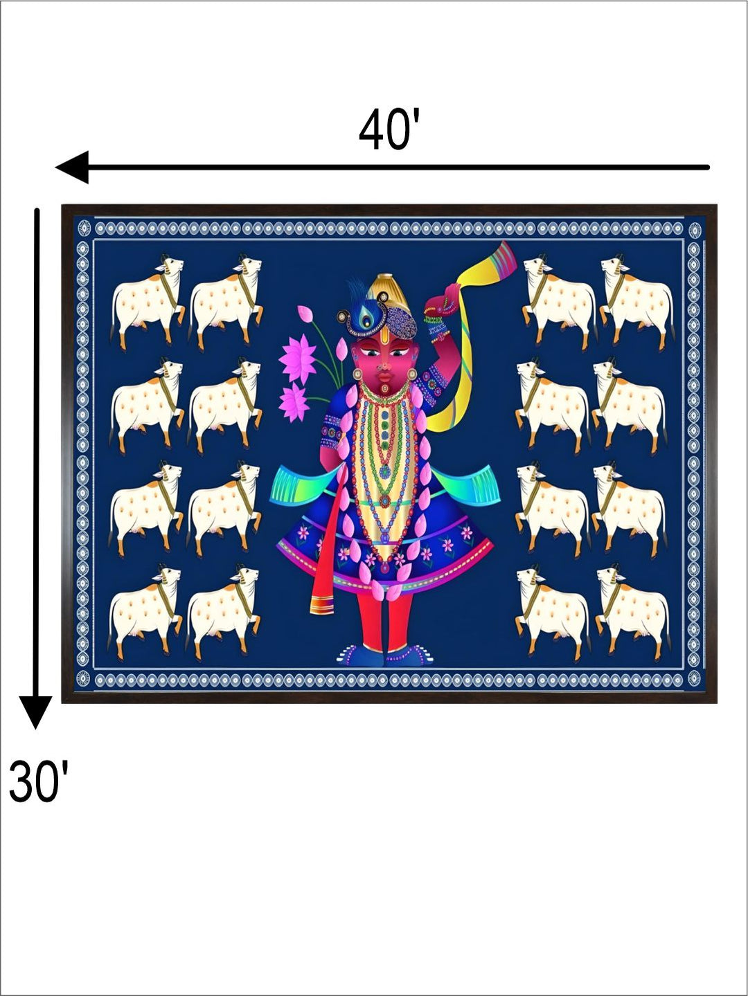 Pichwai Shrinathji painting