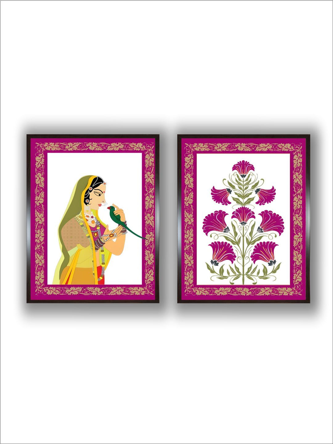 Indian folk Art, Set of 2