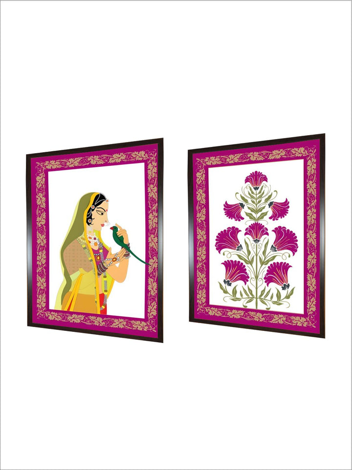 Indian folk Art, Set of 2