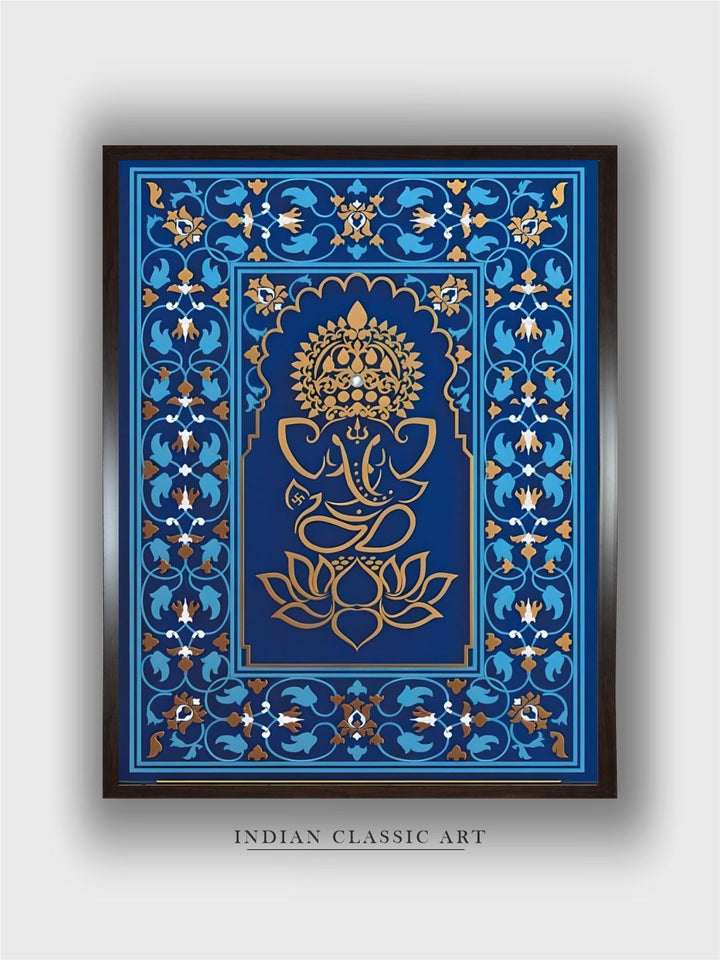 Religious hindu god wall art