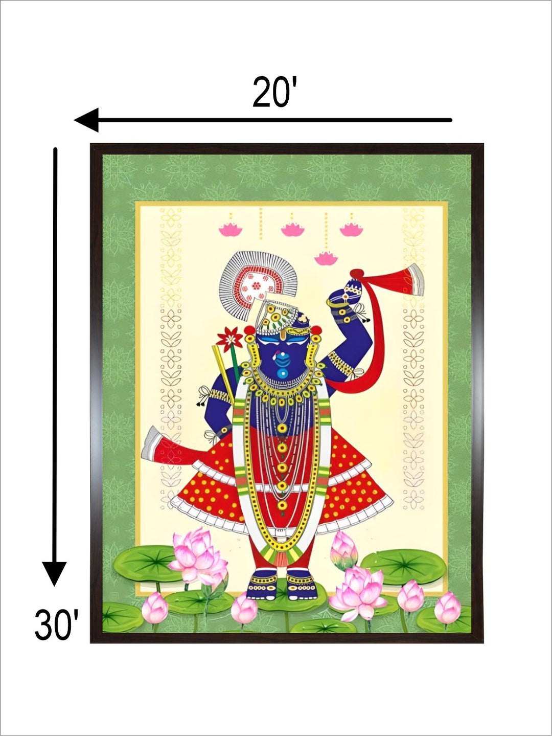 Shrinathji ,Indian folk Art