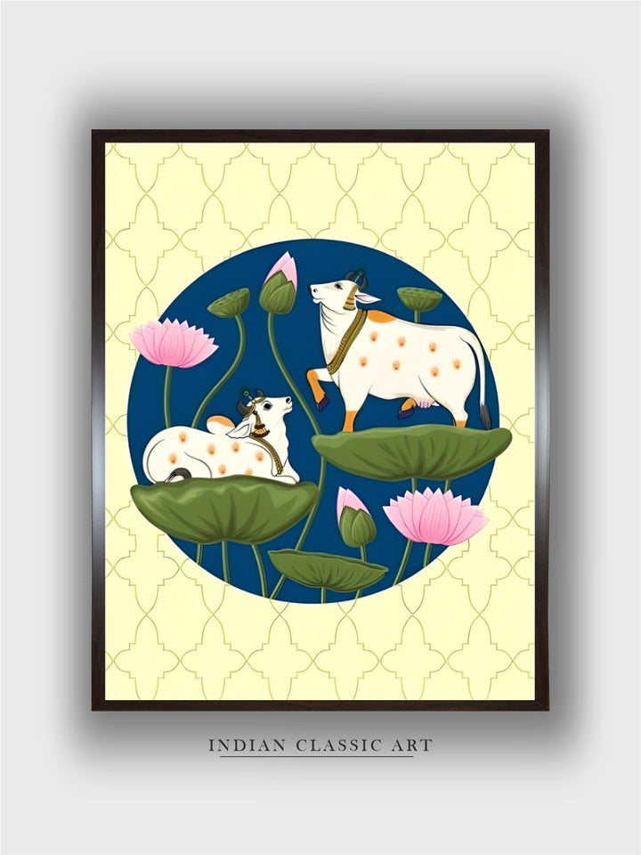 Holy cow,Pichwai painting