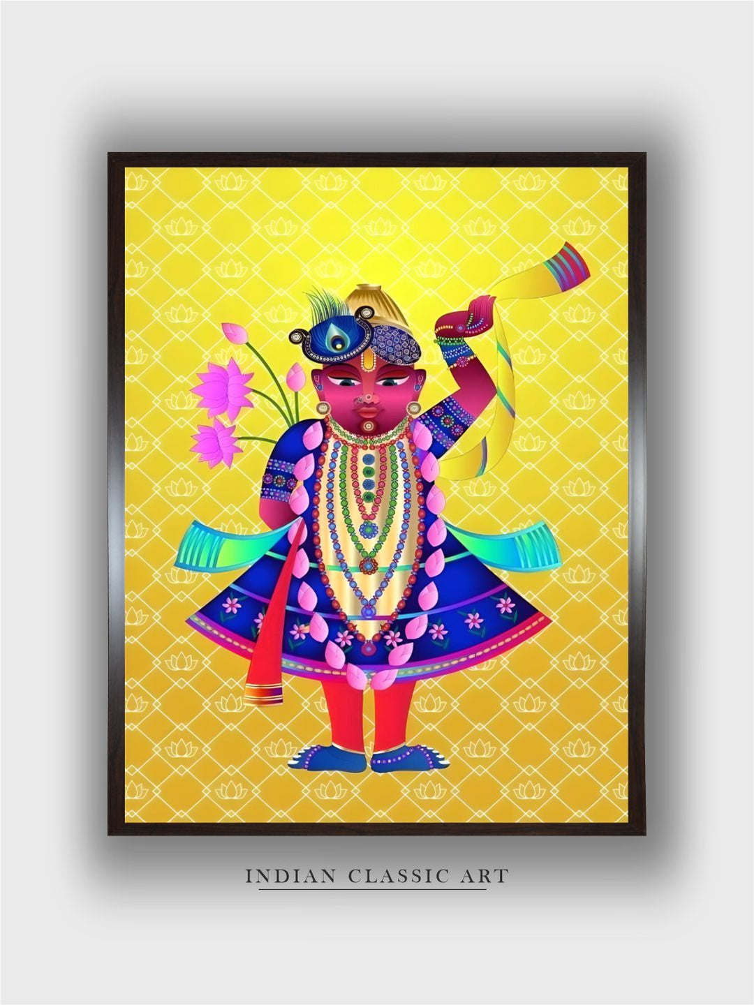 Pichwai of shrinath ji PAINTING