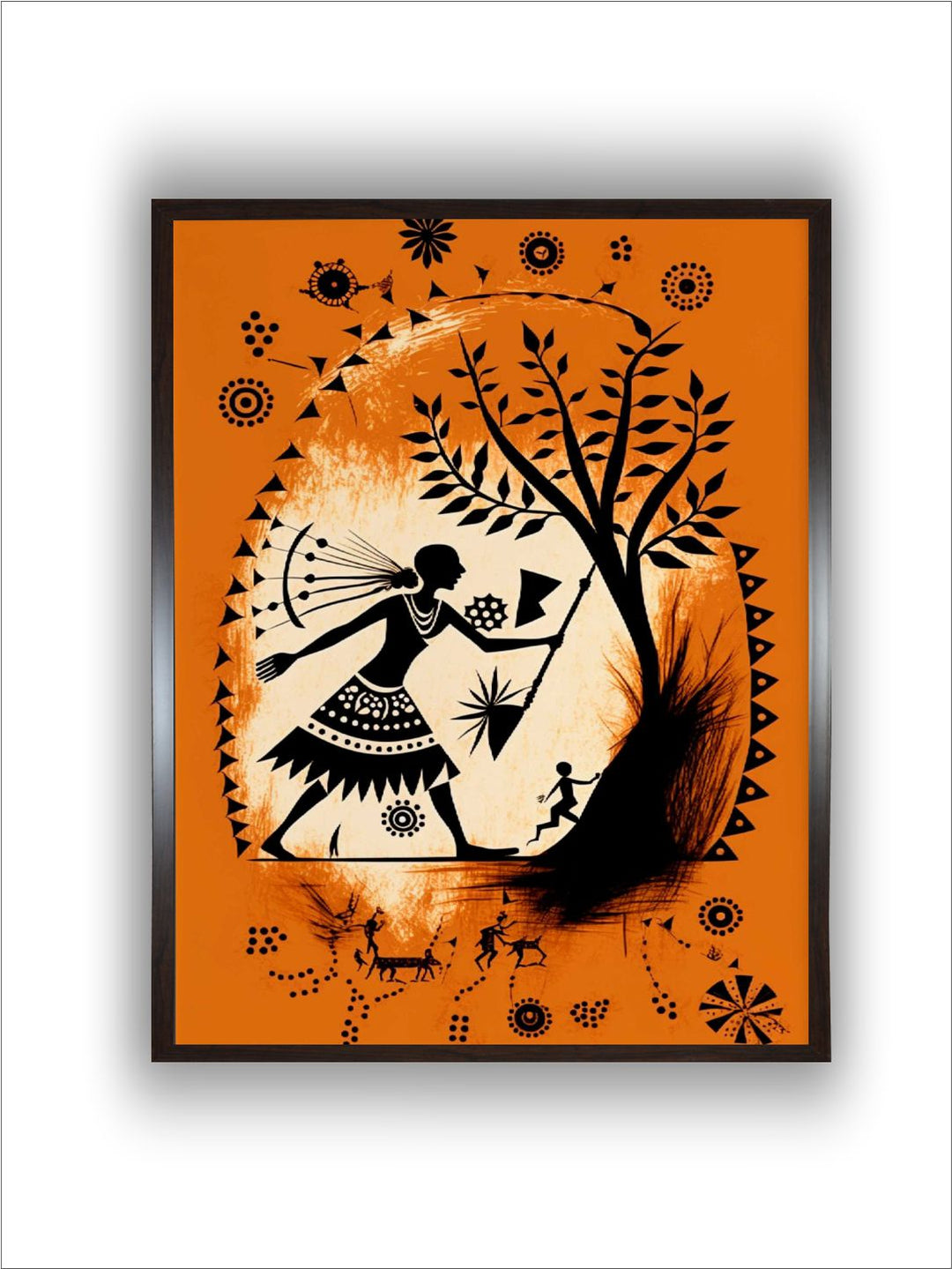 Celebrating Tradition: A Warli Painting
