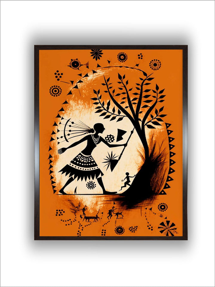 Celebrating Tradition: A Warli Painting