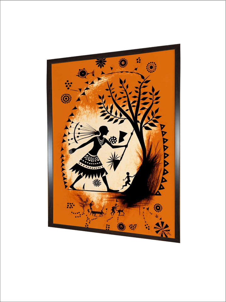 Celebrating Tradition: A Warli Painting