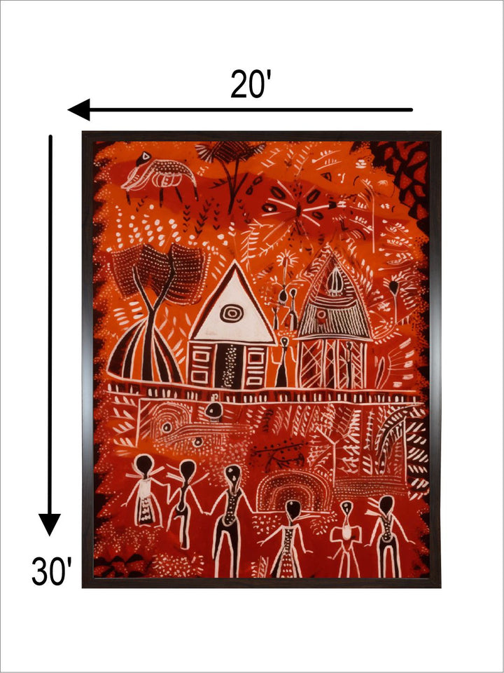 Warli indian painting