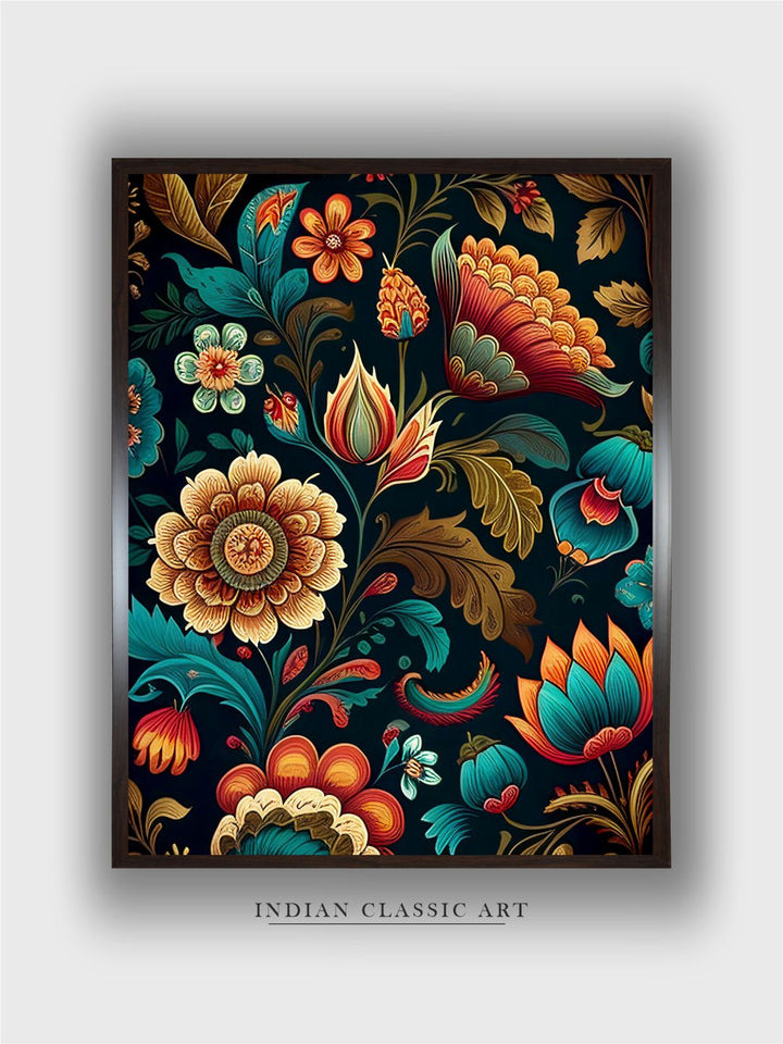 Indian Floral Art