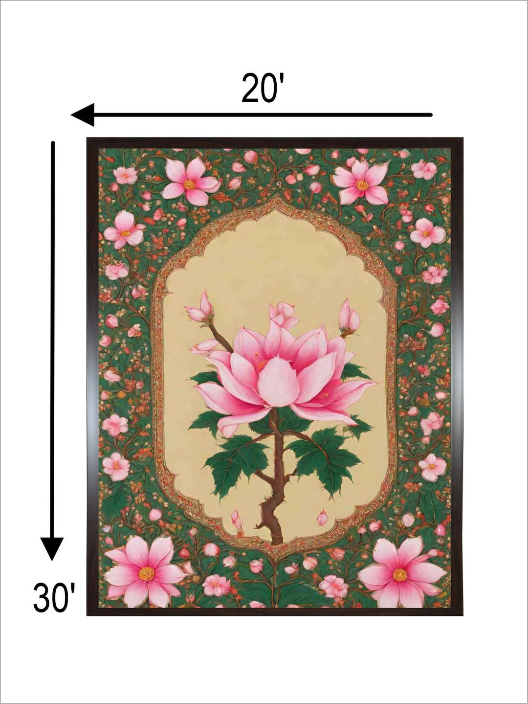 Indian Folk pichwai Art