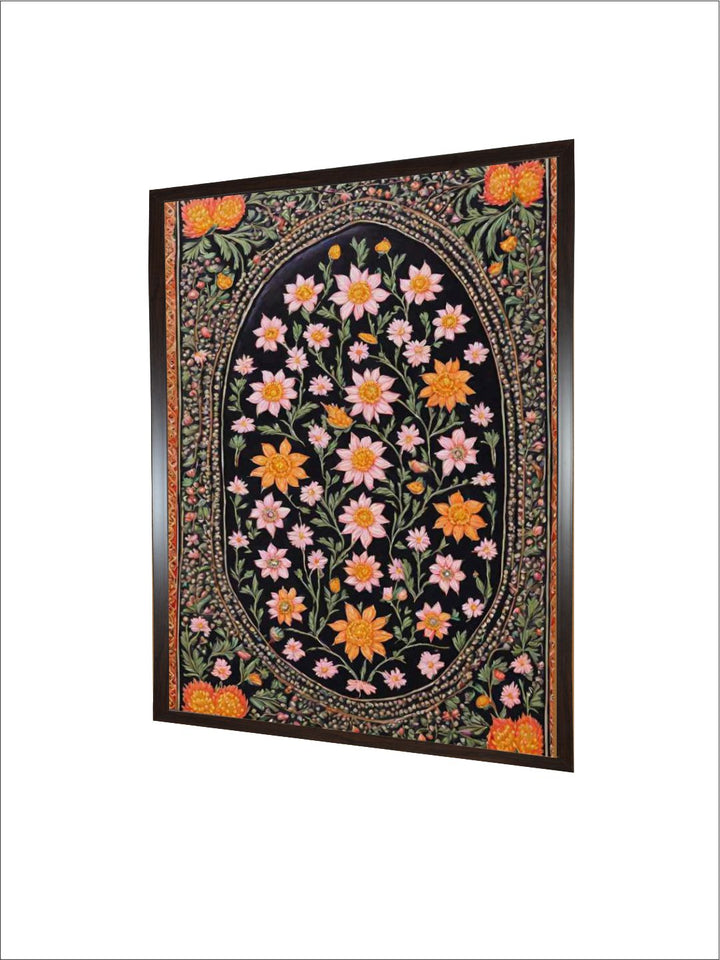 Indian Floral pichwai Art