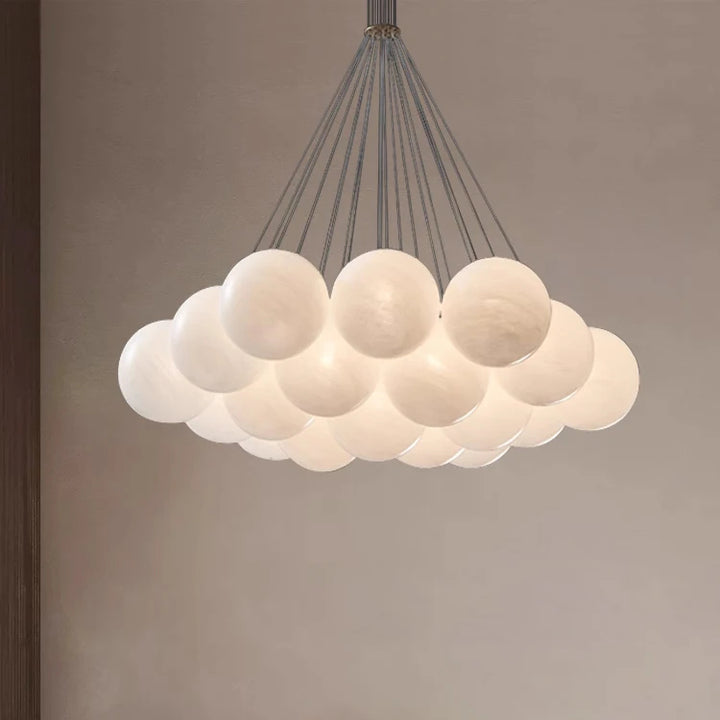 2024 Modern custom new design Luxury brass leaves and drop glass romantic elegant gold chandelier