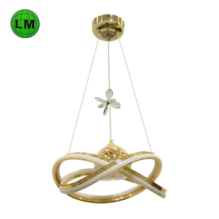 Keli Dandelion Creative Design Modern Crystal Chandeliers LED Nordic Home Dinning Living Room Pendant Lights Decorative Lighting