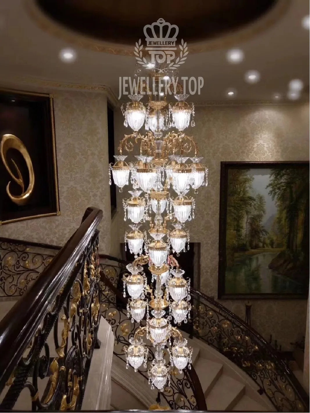 Linear Ceiling Lights Lighting Staircase Chandeliers Pendant Lights Led Luxury Modern Contemporary Classic Designer Luxury Home