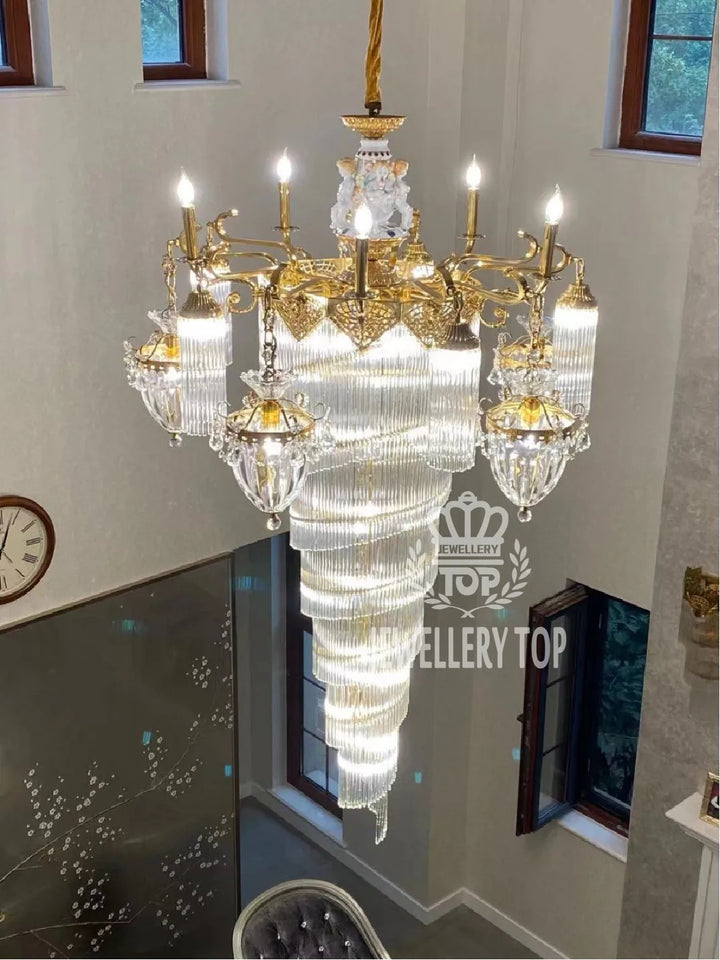 Linear Ceiling Lights Lighting Staircase Chandeliers Pendant Lights Led Luxury Modern Contemporary Classic Designer Luxury Home