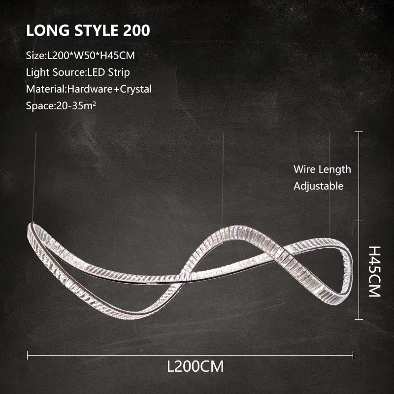 Linear Ceiling Lights Lighting Staircase Chandeliers Pendant Lights Led Luxury Modern Contemporary Classic Designer Luxury Home