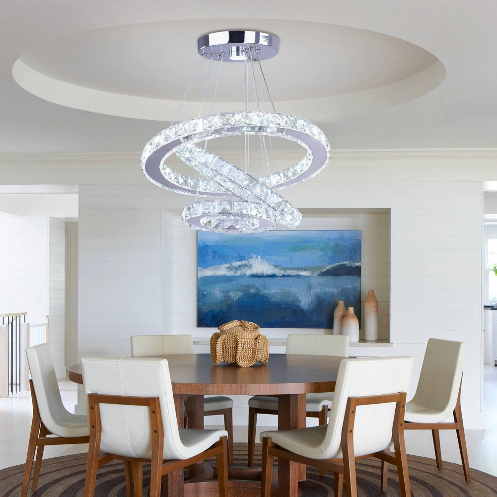 Customizable nordic modern ceramic flower pendant lamps for kitchen bedroom bedside bar hotel lobby villa staircase chandeliers