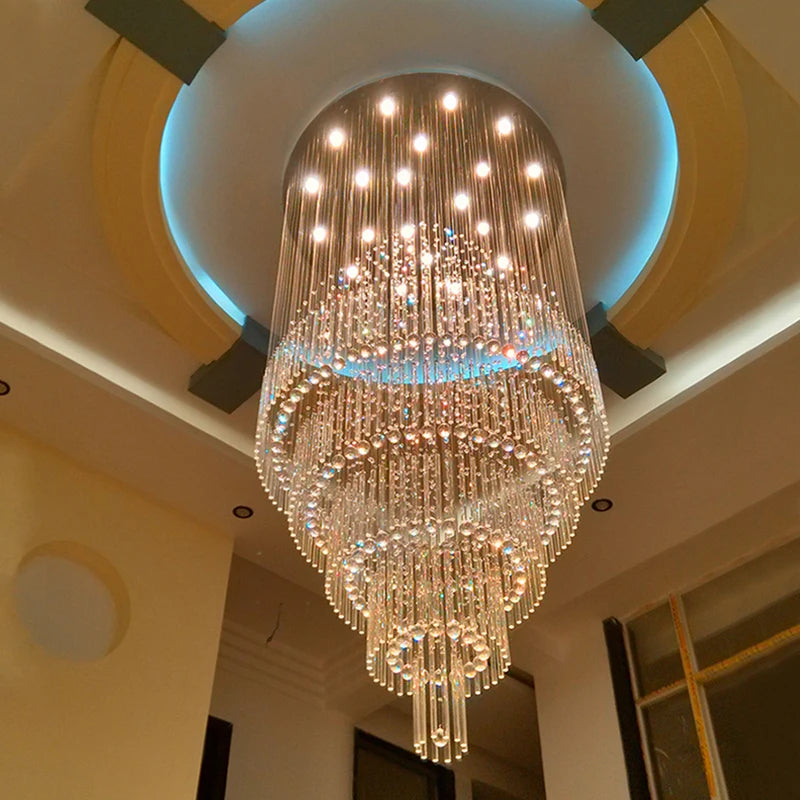 Creative Gingko Leaf Shape Pendant Light Home Villa Living Room Large Luxury Project Custom Ceiling Chandelier