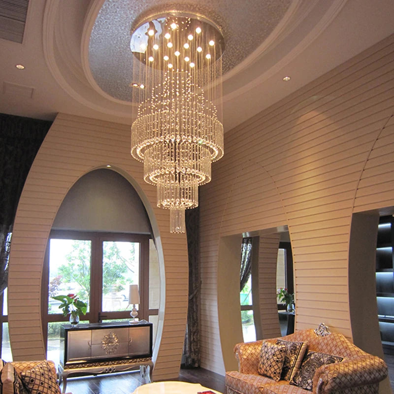 Creative Gingko Leaf Shape Pendant Light Home Villa Living Room Large Luxury Project Custom Ceiling Chandelier