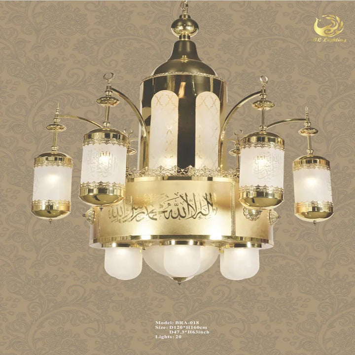 2024 Modern custom new design Luxury brass leaves and drop glass romantic elegant gold chandelier