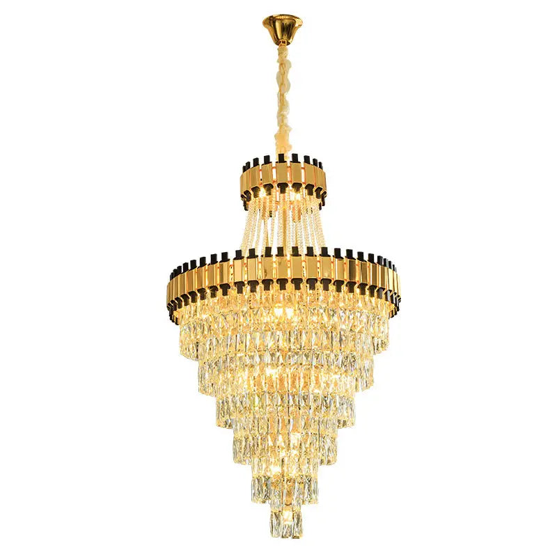 Hotel Custom Modern Style Fish Design Decoration Hall Wedding Large Glass Contemporary Led Chandelier