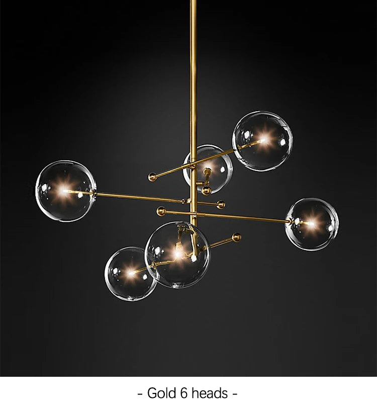 Modern Simple Creative Chandeliers Nordic Living Room Decor Round Spiral Chandelier Lighting Dining Room Kitchen Hanging Lamps