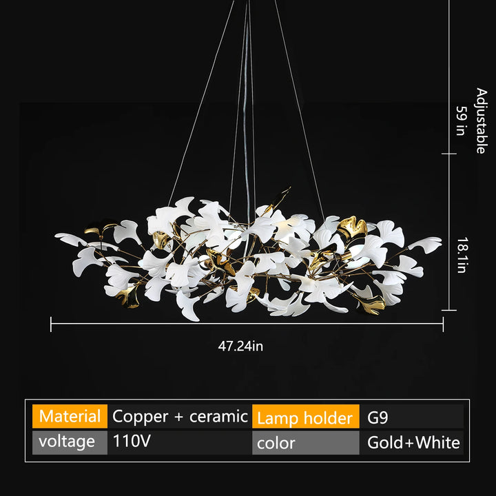 Hotel Custom Modern Style Fish Design Decoration Hall Wedding Large Glass Contemporary Led Chandelier