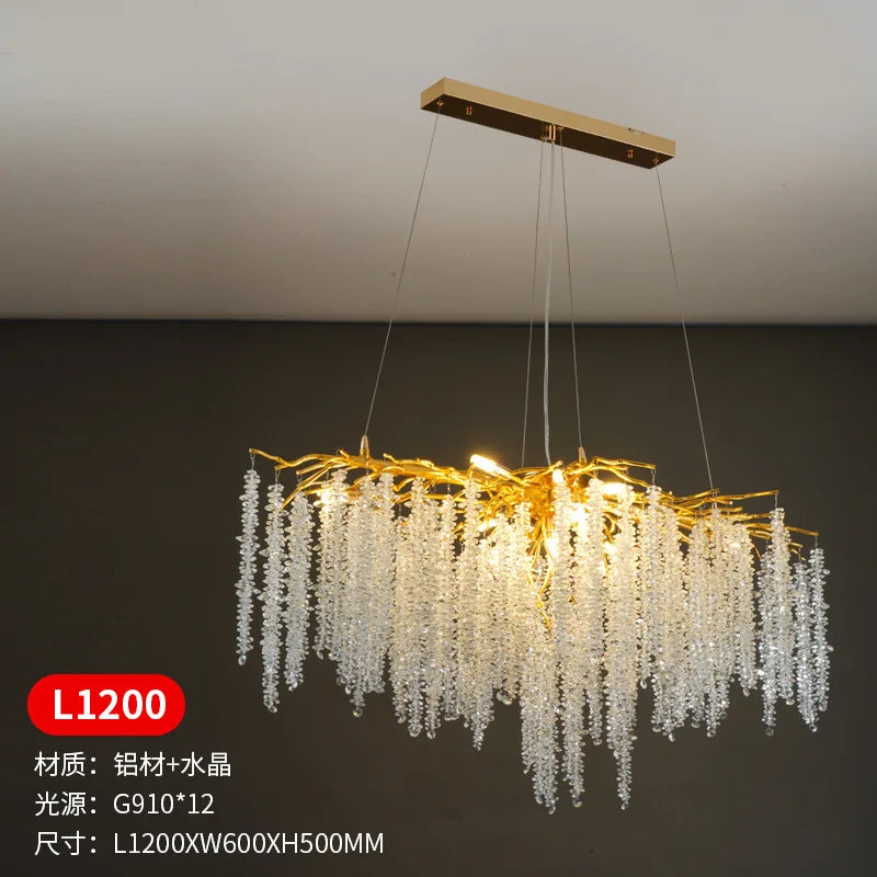 Modern minimalist alabaster chandelier living room chandeliers light luxury villa dining room bedroom decorative pendant lamp
