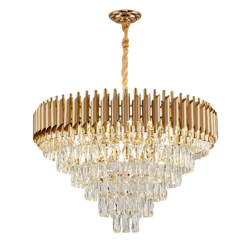 Hotel Custom Modern Style Fish Design Decoration Hall Wedding Large Glass Contemporary Led Chandelier