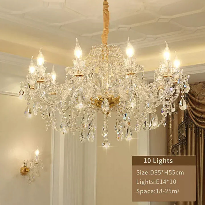 Rotating Staircase Crystal Chandelier Lighting Decoration Living Pendant Lamp Room Restaurant LED Luxury Modern Pendant Light