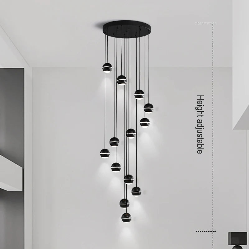 Keli Dandelion Creative Design Modern Crystal Chandeliers LED Nordic Home Dinning Living Room Pendant Lights Decorative Lighting