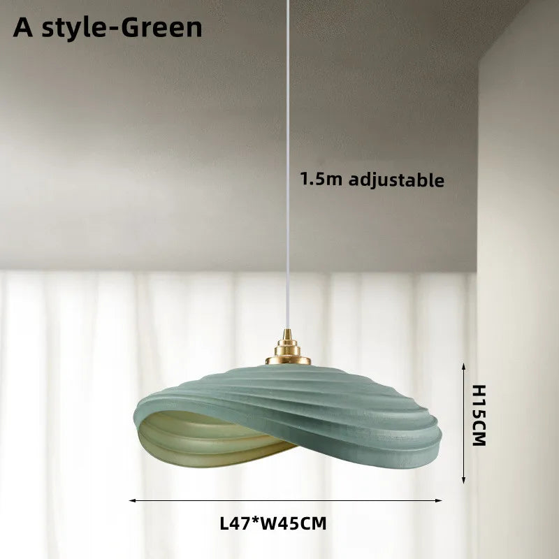 light blue and grey color blown glass chandelier dining room hotel lobby decoration