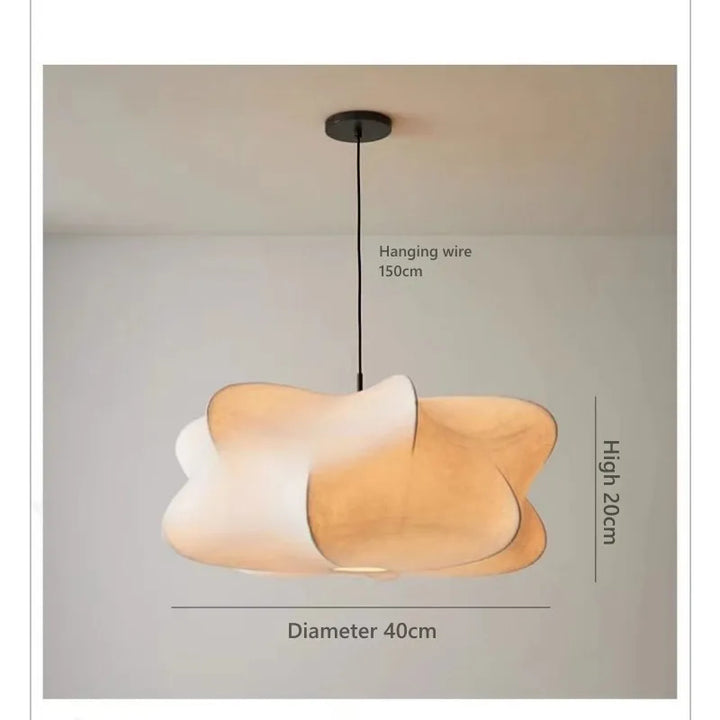 Customizable nordic modern ceramic flower pendant lamps for kitchen bedroom bedside bar hotel lobby villa staircase chandeliers