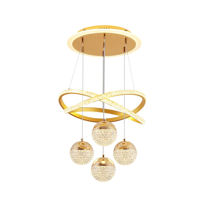 Hotel Custom Modern Style Fish Design Decoration Hall Wedding Large Glass Contemporary Led Chandelier