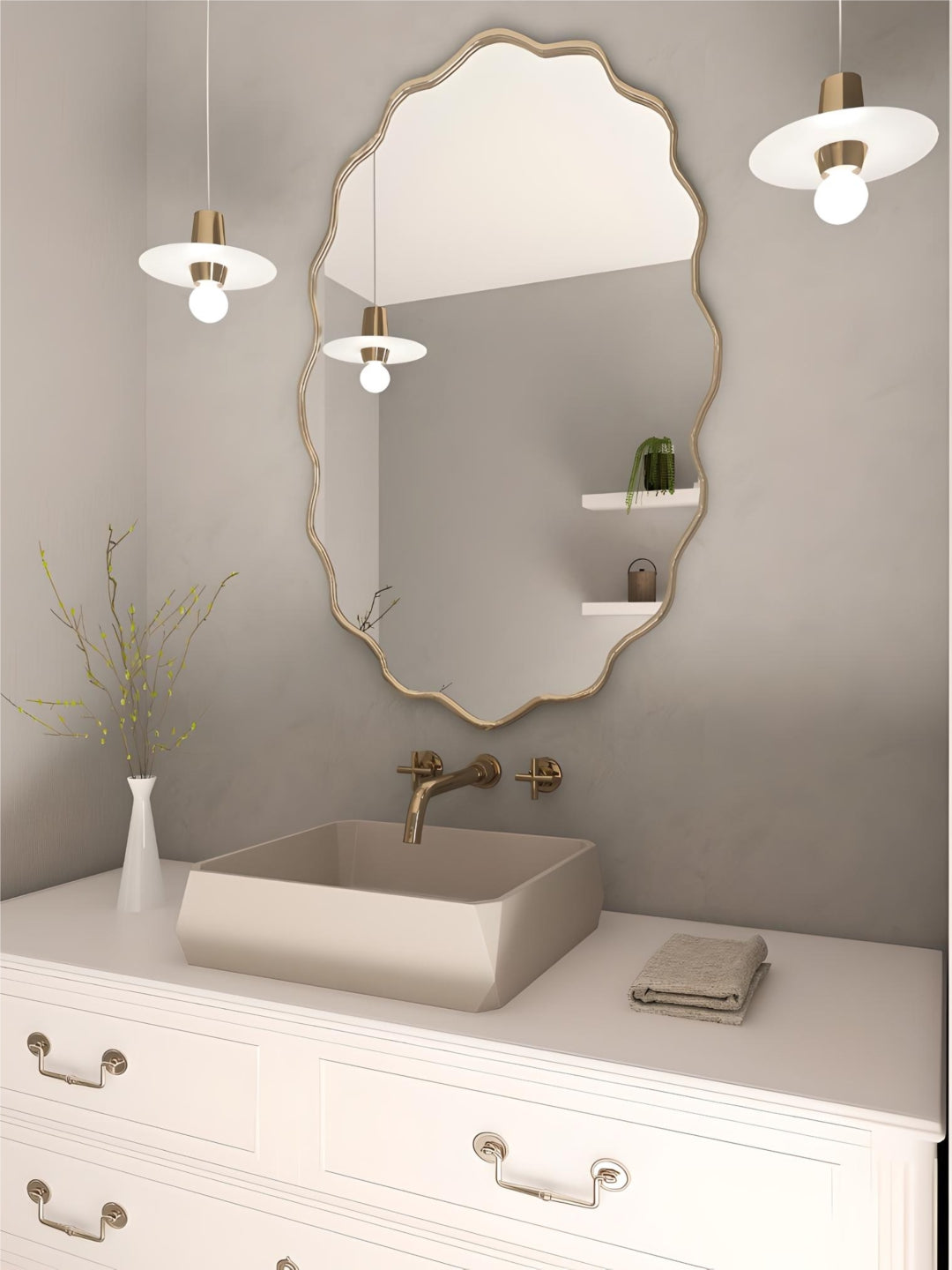 Assymetric Mirrors