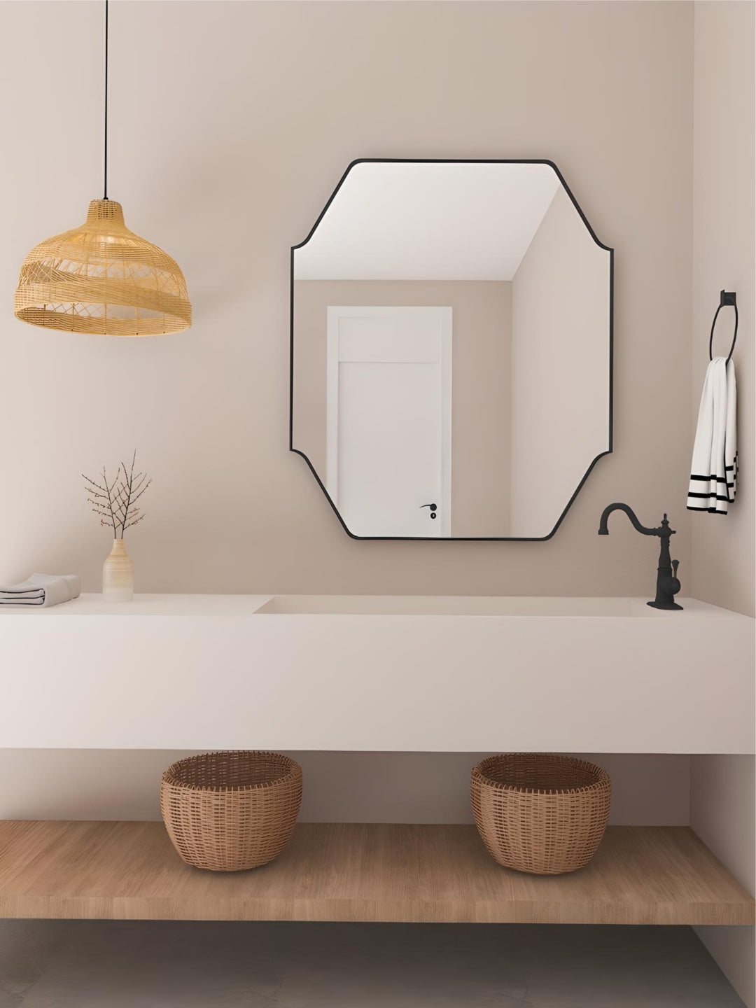 Assymetric Mirrors