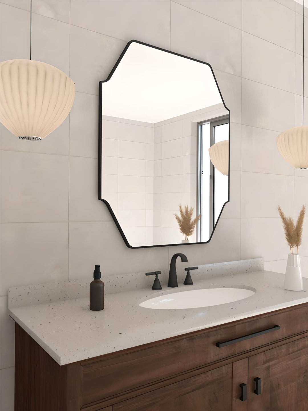 Assymetric Mirrors