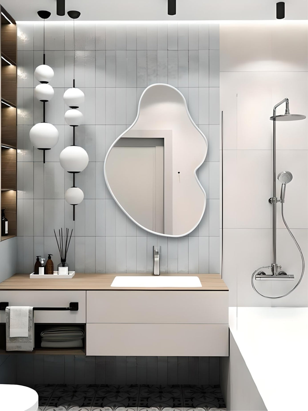 Assymetric Mirrors