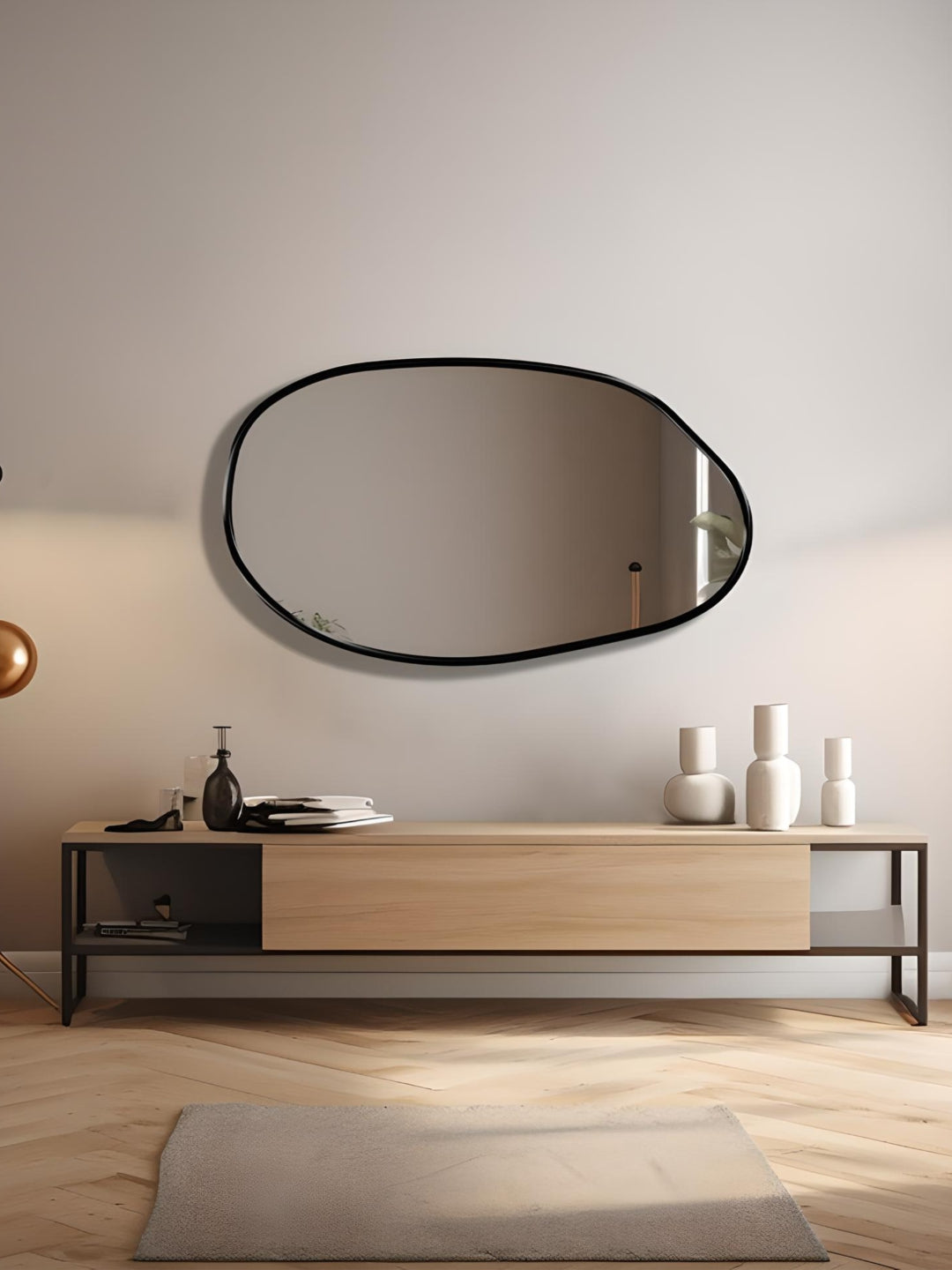 Assymetric Mirrors