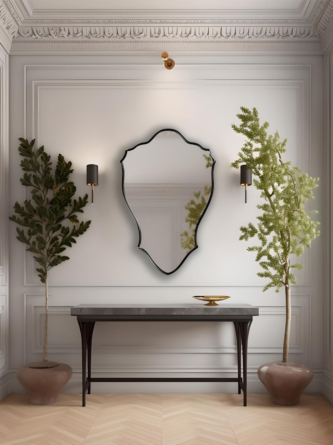 Assymetric Mirrors