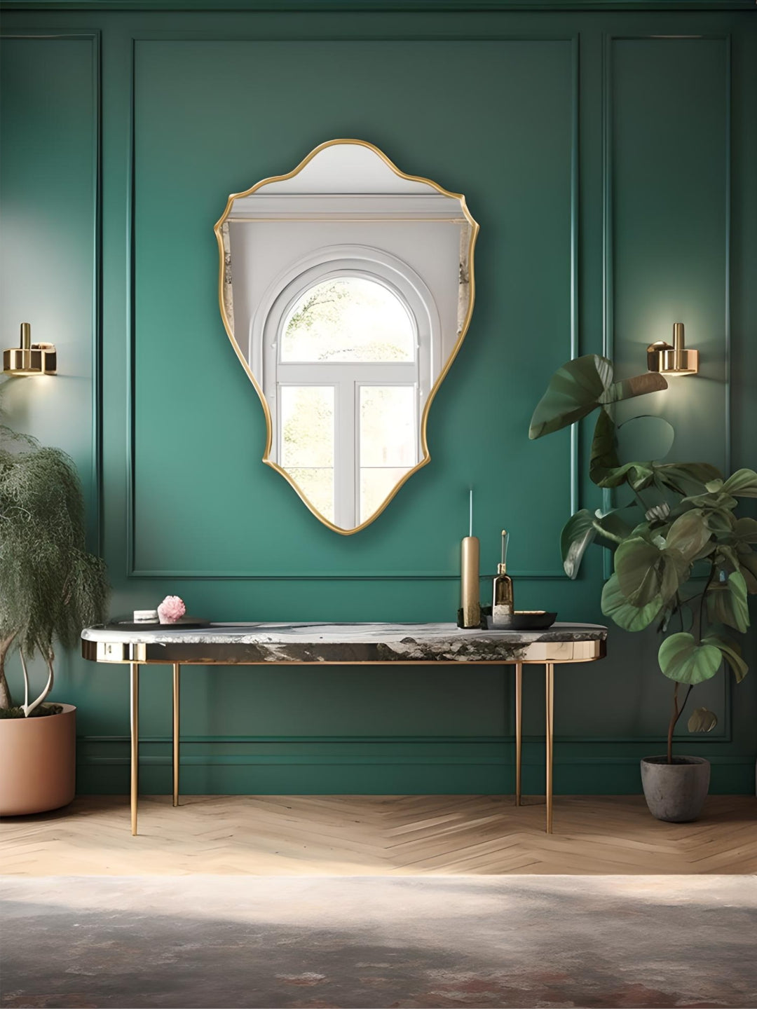 Assymetric Mirrors