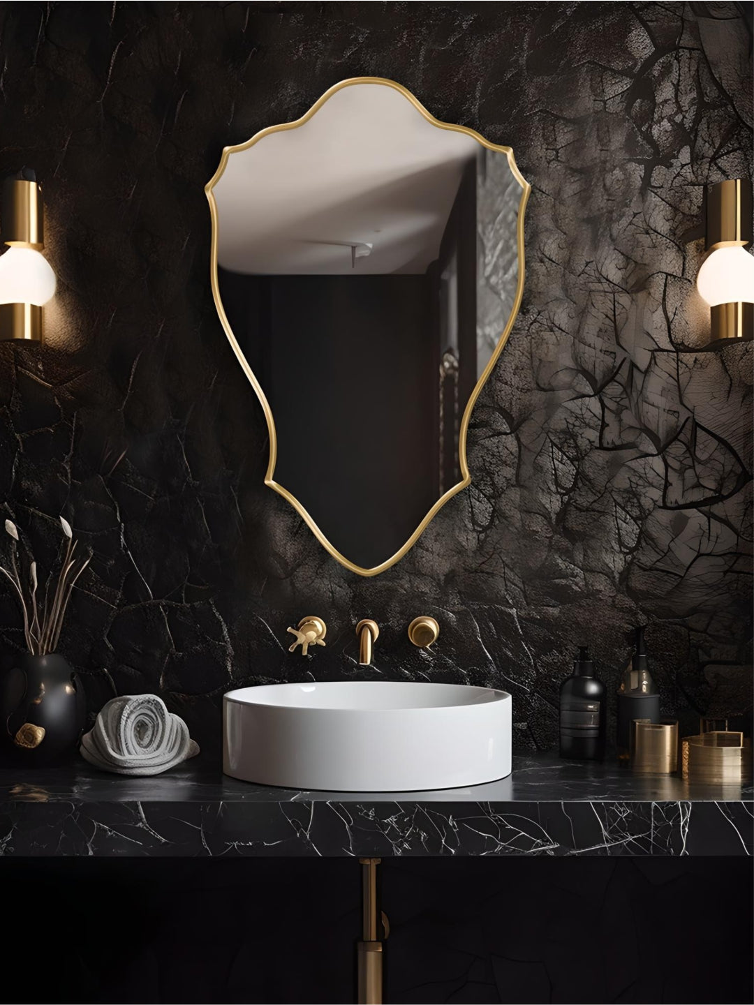 Assymetric Mirrors