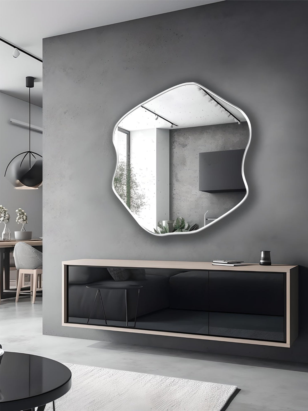 Assymetric Mirrors