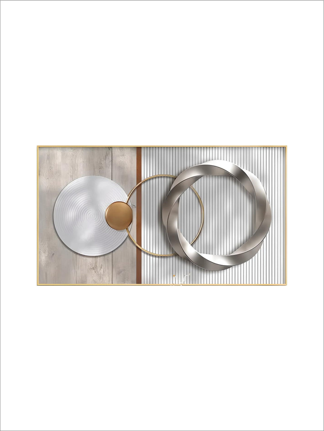 Modern Aesthetics Abstract Sun & Moon Wall Art Fine Art Canvas Prints Pictures For Luxury Loft Living Room Dining Room Lifestyle Art Decor