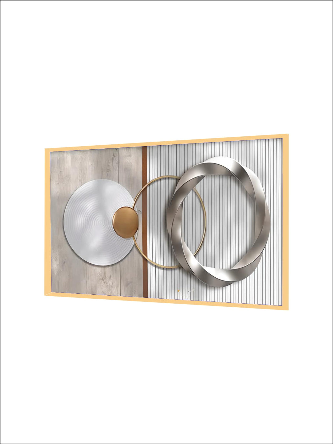 Modern Aesthetics Abstract Sun & Moon Wall Art Fine Art Canvas Prints Pictures For Luxury Loft Living Room Dining Room Lifestyle Art Decor